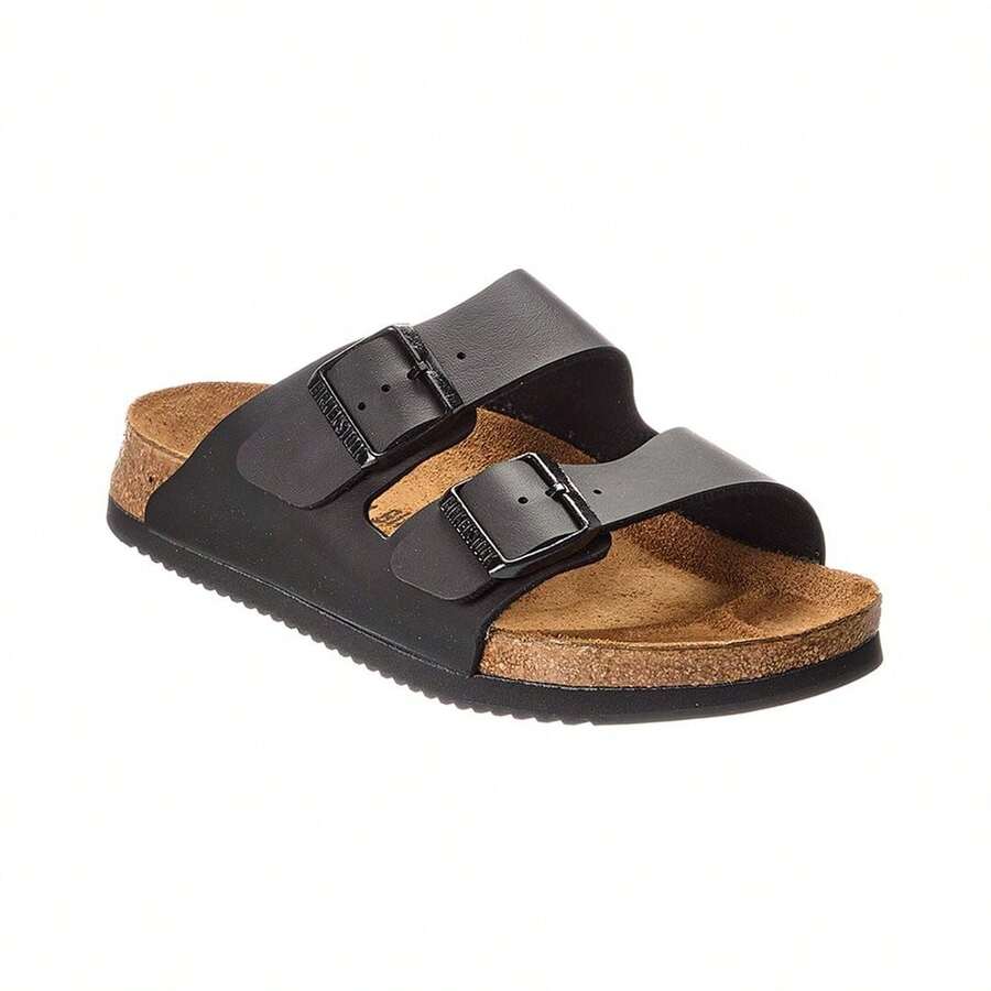Birkenstock Arizona PROF Birko-Flor Sandal - 黑色 - 查看 1