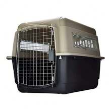 FANCY PETS Petmate Transportadora Vari Kennel Ultra Mediana 71x52x55 cm Plástico Resistente para Viaje y Transporte de Mascotas - Multicolor - Ver 2