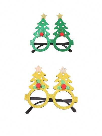 Nuevos marcos de gafas tipo diadema navideña, gafas de Halloween y Día de San Valentín, gafas de Papá Noel, gafas de fiesta navideña
