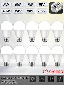 LED Bulbs - 10 Pieces - View 1