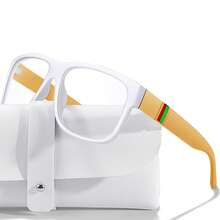 1副时尚变色太阳镜，UV400防护，适合跑步、骑行、钓鱼、露营、徒步等户外活动，配有眼镜盒，男女通用 - 彩色 - 查看 21