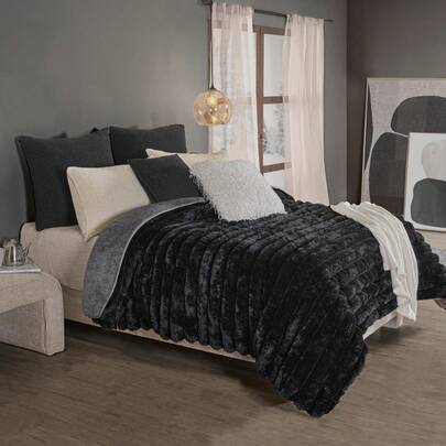 cobertor super grueso everest reverso borrega Matrimonial xl jumbo vianney pelo alto invierno cálido, cobija invierno premium, manta matrimonial gruesa, textil cálido moderno, cobertor jumbo pelo alto