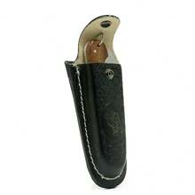 Bainha Em Couro Atrevidu's Country Canivete Grande Peixe - Marrom - Visão 2