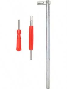 Juego de herramientas de instalación de extractor de vástago de válvula, extractor de vástago de válvula de coche, herramienta de instalación de reparación de neumáticos, suministros de herramientas - 1 - Ver 6
