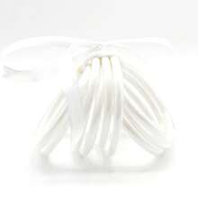 Bộ 9 vòng tay Phật giáo nhồi bông bằng silicon sáng bóng hình nơ - 9 miếng mỗi bộ - Xem 14