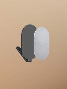 5pcs Strong Adhesive Hooks, No Drilling Needed, Stainless Steel Wall Hanger For Kitchen, Bathroom, Bedroom, Towel, Coat, Keys, Bags