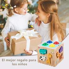 TAKUTA Juguete Educativo Montessori 8 en 1, Material Didáctico Preescolar, para Niños 1-6 Años - 1 - Ver 2