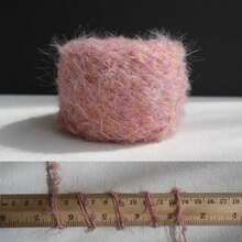 彩色手工 DIY 毛线球，柔软亲肤，适用于针织和钩编包、围巾、毛衣、帽子、手工胸针项目，50 克/卷