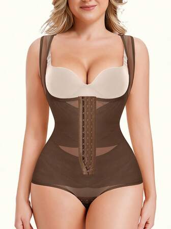 女士塑身连体衣 收腹提臀开胸束腰紧身衣