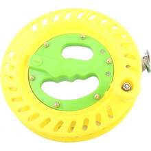 MIXCUT - Bobina de carrete de plástico duradero de 22 para pesca - Amarillo y verde - Ver 6