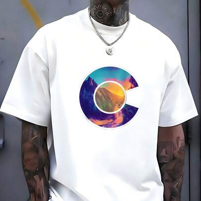 Camiseta con diseño de montaña de Colorado (C) - Diseño MountainSun - Camiseta de algodón puro de 220 g220 g C-AmiS-eta básiC-A 100 % aL-Godón de - Mujer - Resistente a la dE-coloración Colores. Apto para todas las perS-onas, ya sean mujeres o hombres. Tejido duradero de alta C-Alidad apto para todas las costuR-AS, suave al tacto pero duradero. Tops transpirables. Conjuntos de otoño para mujer. Conjuntos de vaC-Aciones para mujer. Disfraz de Halloween para mujer.