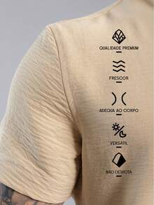 Men Shirts - Camel - View 4
