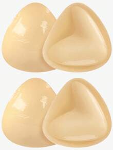 Double-Sided Adhesive Bra Pads, Waterproof Adhesive Bra Cups, Lift-Up Adhesive Bra Pads, Suitable For Bra Lining, Bust Enhancement Products - Multicolor - View 10