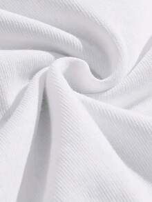 Men's Letter Print Summer Crew Neck T-Shirt Summer Casual Sports Short Sleeve Local Community Store In Stock Fast Shipping Soft Cotton Comfortable Enjoy Discount Suitable For Easter, Halloween, Thanksgiving, Etc - 白色 - 查看 3