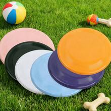 1PC Dog Flying Disc Toy | Floating, Chew-Resistant For Interactive Training | Pet Supplies For Dog Owners, All Seasons Use (Indoor/Outdoor) - Color aleatorio - Ver 3