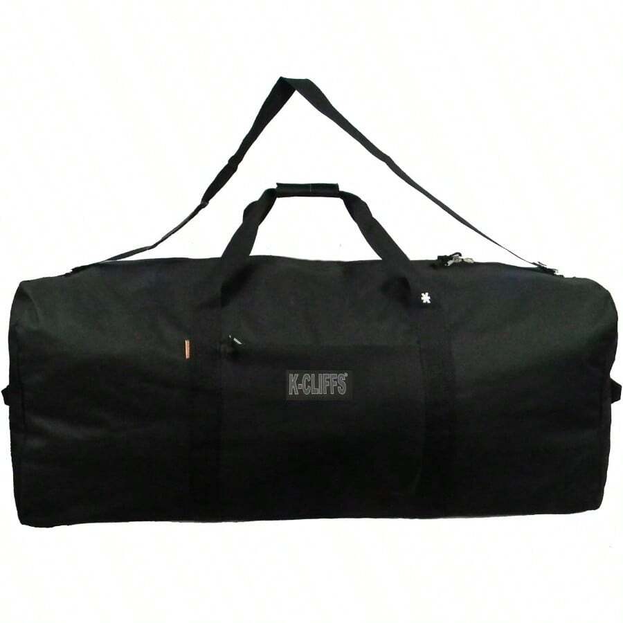 Heavy Duty Cargo Duffel Large Sport Gear Drum Set Equipment Hardware Travel Bag Rooftop Rack Bag - Black+36" X 17" X 17" - View 1