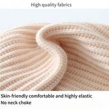 Winter Cashmere Neck Warmer For Men And Women, Thickened And Warm Knitted Wool Fake Collar, Scarf And Neck Protector, Suitable For Outdoor Cycling To Keep Warm. - Multicolor - View 7