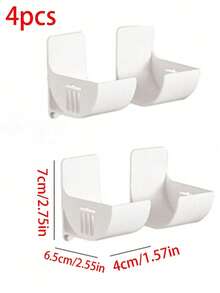 4pcs Adjustable Trash Bag Holder, Suitable For Storing Trash Bags, Cling Wrap, Umbrellas, Rolling Pins, Wrap Racks, Kitchen Organizers, Sink Organizers, Cabinet Organizers - Multicolor - View 4