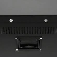 Futchoy Audio Rack, Studio Rack With Wheels, Audio Rack With Wheels - Black - View 10