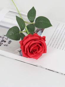 1pc/3pcs/10pcs (20.4 Inches Tall) Multi-Color Long Stem Artificial Silk Rose, Suitable For Wedding Centerpiece Decor, Valentine's Day, Anniversary Gifts, And Home Decoration - Multicolor - View 12