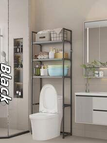 Narożny regał podłogowy do toalet łazienkowych 2/3-poziomowych, odpowiedni do każdego kąta łazienki, pozwala zaoszczędzić całą przestrzeń. Pomieści kosmetyki codziennego użytku, szampony, żele pod prysznic, butelki i słoiki, ręczniki, pudełka na chusteczki, artykuły łazienkowe itp. Jest łatwy w demontażu i montażu i nadaje się jako prezent na święta takie jak Halloween.