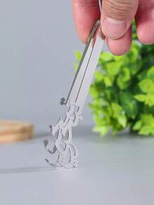 1pc Heat-Resistant Awem Incense Burner Carbon Clip, Reusable Spice/Incense Carbon Holder, Practical Home Aromatherapy Tool For Incense Burning, Ideal For Living Room Meditation/Spa Sessions, Universal Housewarming Gift For Aromatherapy Enthusiasts