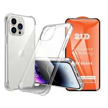 Moto G72 - Funda Antigolpes Transparente + Mica 9D | Proteccion Total | Case Resistente y Duradero - Multicolor - Ver 2