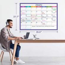 2026 Magnetic Calendar - 2026 Calendar From JAN 2026 - DEC 2026, Magnetic Calendar For Fridge, 12 Months Calendar 2026, 8" X 10" Wall Calendar 2026 - 未註明日期的 1 個月掛曆 - 查看 3