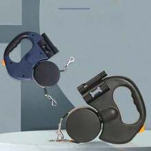 1 Piece Double Ended Retractable Dog Leash, Self-Extending Pet Pull Rope, Double Anti-Pull Dog Leash - Multicolor - View 5