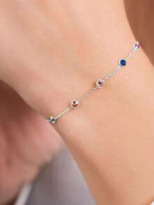 Personalized Birthstone Bracelet For Mom Unique Gift For Mom Grandma Bracelet Birthstone Gift Family Bracelet Gift For Mom Christmas Gift Suitable For All Seasons - Multicolor - View 7