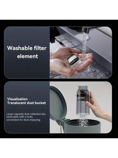 SUITU held Car Stofzuiger Cleaner, Cleaner Air Purifier, Multi Nozzles, Cars, Homes, Offices, Pets, Outdoor Blowers, More Best 2000mAh11.1V view 7