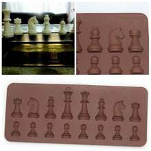 Silicone Mold Chess Chocolate Baking Tools Cake Molds Candy Molds Kitchen Gadgets Moulds - Default - View 5