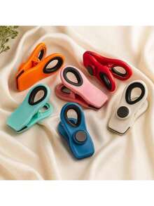 - Chip Clips, Magnetic, 6 Pack, Bag Clips, Chips, Food Packages, Fridge