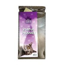 Cattitude Cat Scratch Board Triangle Beige 16cm Height Cat Scratcher Cardboard Scratching Cat Scratching Pad - As Pic - View 4