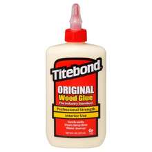 Titebond Original Wood Glue 5063 Industry Standard For Woodworking Furniture Repair/Assembly Construction Home Repair Or Modeling 8 Oz - 8 ounce - Xem 1