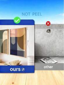 24/4pcs Reusable Removable Double-Sided Adhesive Tape, Damage Free Strong Magic Sticker Strips, Suitable For Fixing Photo Frames, Boards, Curtains, Decorations, Kitchen Utensils, Bathroom Storage, Exhibition Boards, Posters, Temporary Signs, Price Lists, Projection Screens, Calculators, Small Printers, Phone Holders, Car Fragrance, Small Decorations, First Aid Kits, Curtains, Tablecloths, Cushions, Anti-Slip Sofa Pads - one-size - View 11