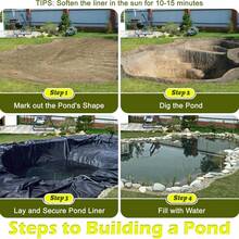 Fish Pond Impervious Film Black Waterproof Geomembrane Special Waterproof Cloth For Aquaculture Pond Slope Protection Roof