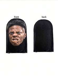 1pc Funny 3D Full Face Cover Balaclava, Dust-Proof, Sun-Proof Head Mask, Suitable For Men/Women Halloween, Masquerade Ball, Stage Performance, Prank, Riding - Multicolor - View 8