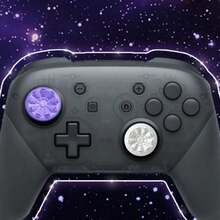 FPS Freek Competitive Gaming Joysticks With Two Color Options Of Black And White | Combination Of 1 High Joystick And 1 Medium Joystick | Black Silicone Anti-Slip Controller Grip Covers - 彩色 - 查看 4