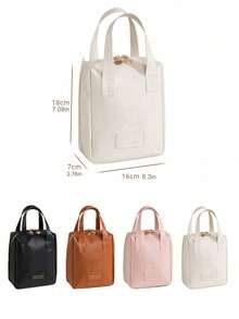 Bolsa de Maquiagem de Viagem de Duas Camadas, Bolsa de Armazenamento Cosmético Multifuncional, Bolsa Organizadora de Artigos de Toalete à Prova d'Água, Porta-Pincéis de Maquiagem de Grande Capacidade, Bolsa de Viagem Portátil, Bolsa Tote de Couro PU para Mulheres, Adequada para Artigos de Toalete, Lápis de Cor, Pincéis de Sombra, Absorventes Higiênicos, Batom, Pincéis de Maquiagem, Delineador, Brilho Labial, Produtos de Cuidados com a Pele, Armazenamento de Produtos Digitais, Acessórios de Viagem, Itens Essenciais de Viagem, Presentes para Damas de Honra, Presentes de Aniversário, Presentes de Formatura, Presentes de Feriado, Decorações de Casamento, Decoração de Quarto - Multicolorido - Visão 11