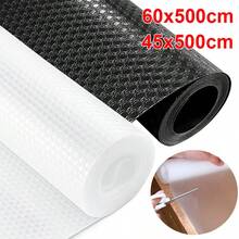 Non-Slip Draw Mat Shelf Liner Storage Pad Kitchen Cabinet Cupboard Drawer Mat - Hitam - View 5