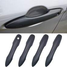 TFKI No Adhesive  Car Door Handle Cover Protector Compatible For  2018-2020 2021 2022 2023 2024 2025 2026 Camry 2019-2026 Corolla 2019-2022 Avalon 2016-2026 Prius 2020-2024 Venza Accessories - 3霧面黑 - 查看 4