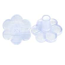 1/5 Pairs High-Heeled Shoes With Heel Covers, Protective Covers, Thin Heels, Anti Slip And Anti-Wear Wedding Shoes, Beach Grass Latin Dance Heel Covers, Noise-Proof Covers, Thickened Wear-Resistant And Noise-Proof Heel Covers, Protective Covers, Wear-Resistant And Anti Slip Heel Covers, Latin Dance High Heels Heel Pads, Fashionable Noise-Proof Heel Covers, Suitable For Weddings, Offices And Parties - Multicolor - View 19