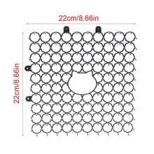 Mata z kolcami chroniąca ogród przed kotami - Wytrzymała czarna mata do użytku na zewnątrz - Czarne - Zobacz 4