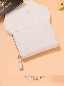 1pc Creative New Fashion PU Leather Woven Accordion Card Holder, Minimalist Compact Portable Card Case With Multiple Card Slots Anti-Theft, Coin Purse, Can Hold Bank Cards, ID Cards, Membership Cards, Driver's License, Business Cards, Tickets, Coins, Keys And Other Items, Suitable As Valentine's Day Gift, Christmas Gift, Classmate Gift, Teacher Gift, Souvenir - Multicolor - View 12