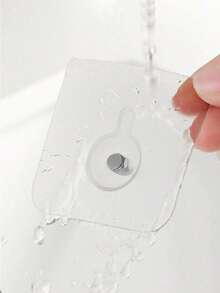 5/10 Stücke Spurlose Haken, Klebehaken für die Wand, ohne Nagel Wandmontage, für Bilderrahmen & Gemälde, Hochzeitsfotos, Wandmontage, Nagel-freie, nicht markierende Fotorahmen, Aufkleber Hängeregal Wanddekoration Haken, selbstklebende Schraubenpatch Aufkleber Malerei Haken - Verschiedenfarbig - Übersicht 3