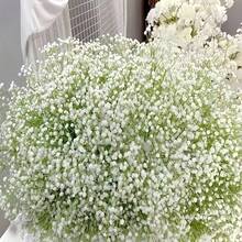 1/10/60/150/180件人造滿天星花束，仿真滿天星，人造花，滿天星植物，滿天星花，人造滿天星花束，適用於婚禮新娘花束、家居手工裝飾、桌面裝飾、花瓶布置、DIY花卉裝飾（適用於婚禮和節日）、房間裝飾、情人節、生日禮物、畢業禮物、花園裝飾、戶外植物、園藝、人造花 - 白色 - 查看 9