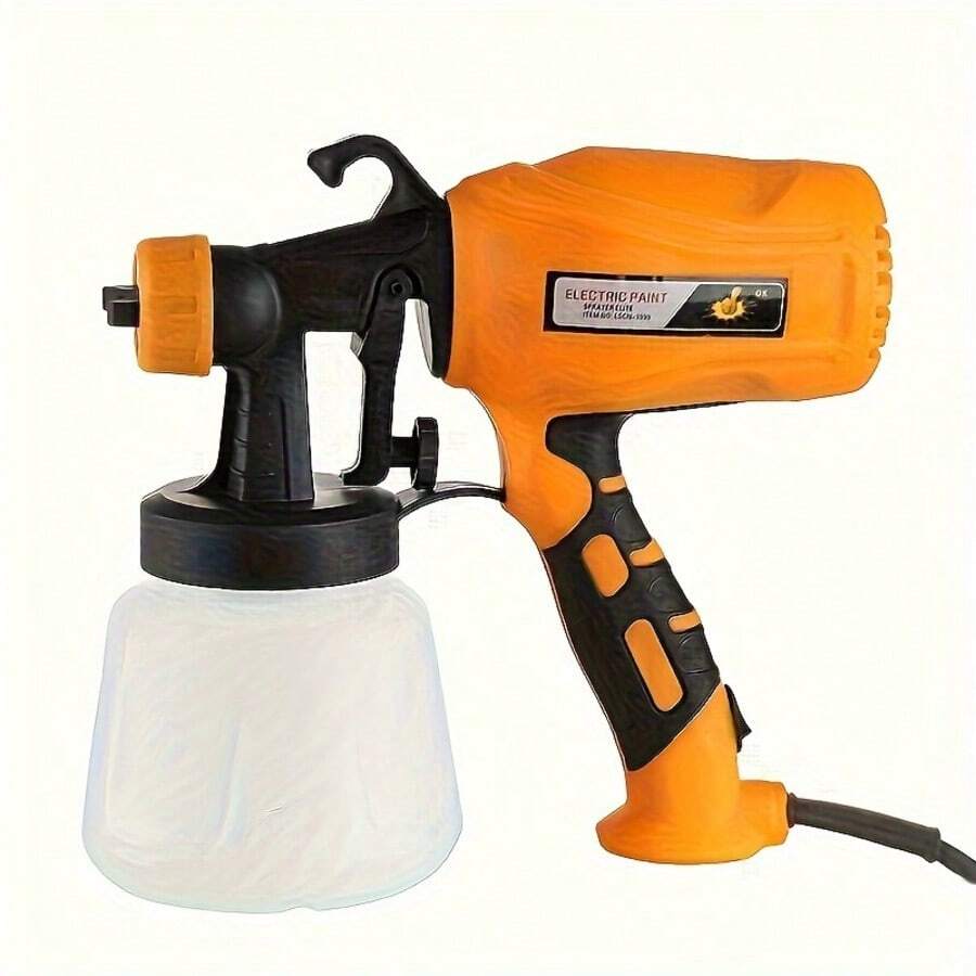 UK Standard Electric Spray Gun, High Pressure Spray Gun, Paint Spray Gun, Portable Latex Paint Oil Paint Spray Adhesive Gun