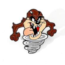 Warner Bros 1/9 Pcs Classic Cartoon Anime Brooch Set Cute Porky Pig Duck Dog Enamel Pin Metal Badge Jewelry Clothing Backpack Accessories Gift For Friends - One Size - View 12