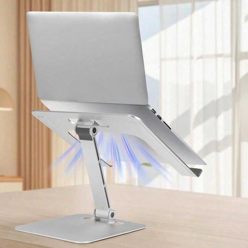 Laptop Stand Height Adjustable, Ergonomic Foldable Desktop Stand, Ventilated Laptop Cooling Pad, Suitable For 10-16 Inch Laptops